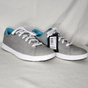 Callaway Womens Del Mar Grey Turquoise Spikeless Golf Shoes CGW602GR Size 8 NEW